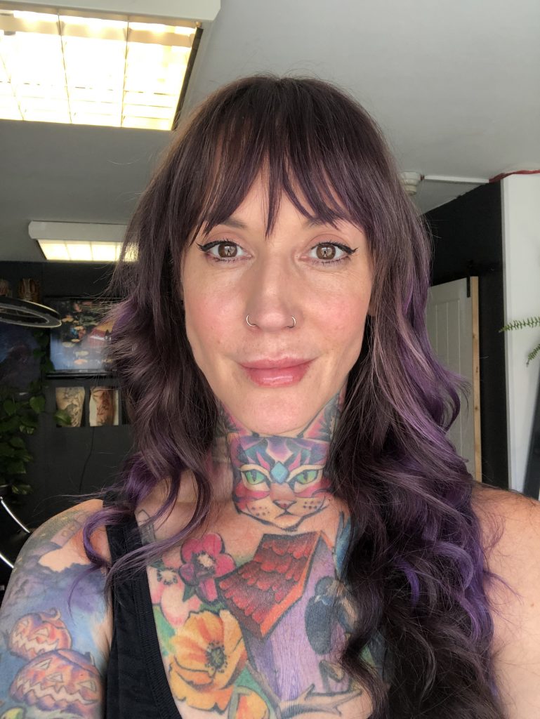 Dana Depta, owner of Tiger and Rose Tattoo and Dana Depta Permanent Makeup