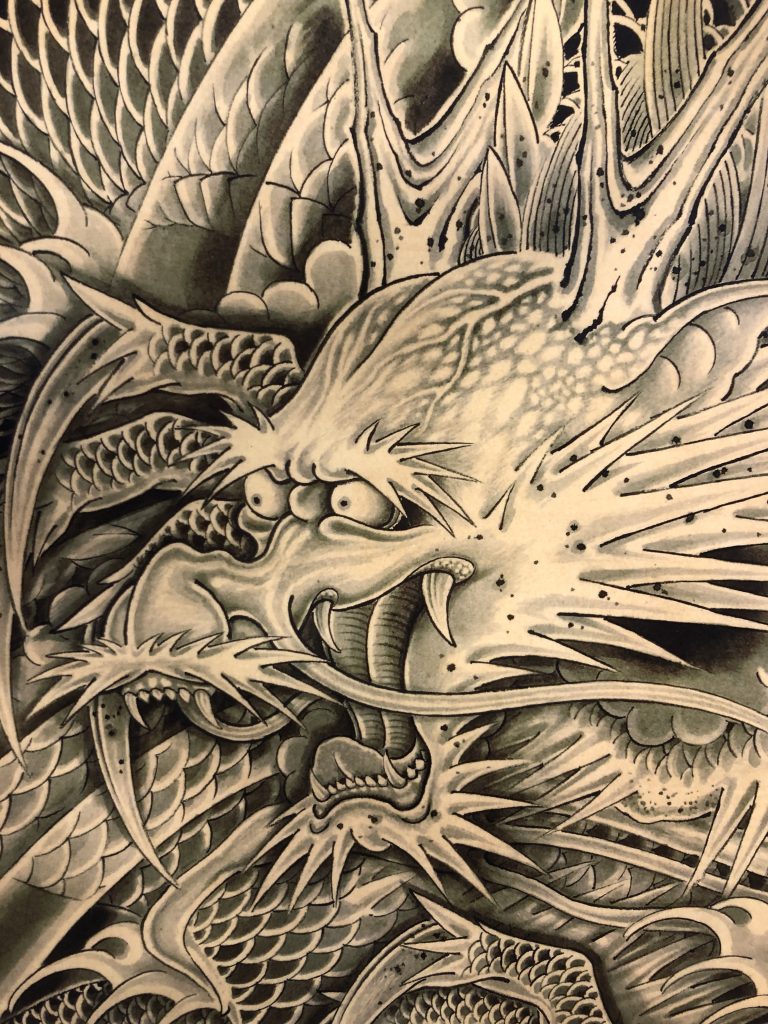 Japanese style artwork done by Phetrus