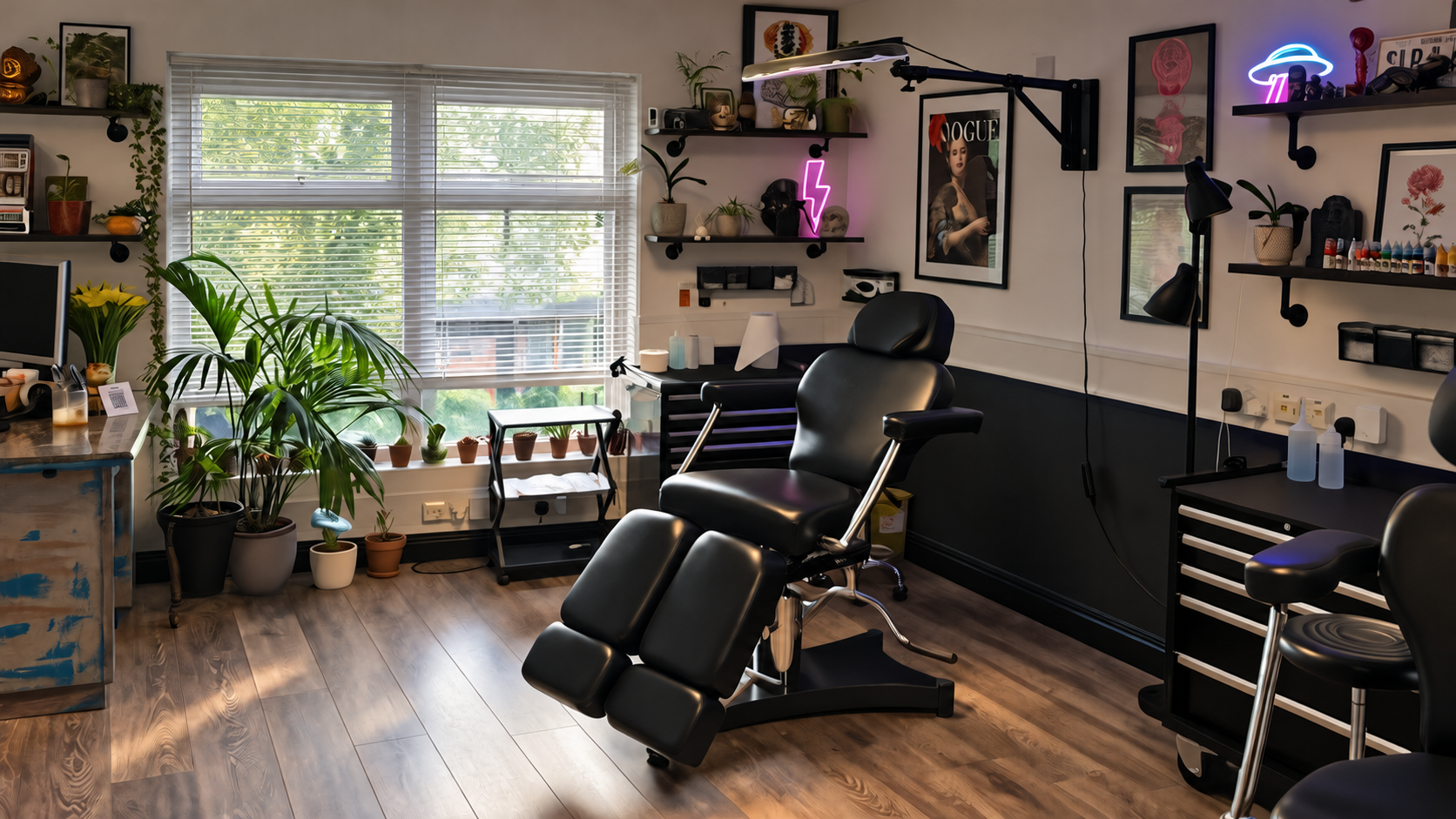 Tiger & Rose Tattoo studio located in Seven Sisters, N15, London