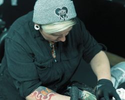 Anna, tattoo artist, London