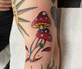 Mushroom tattoo