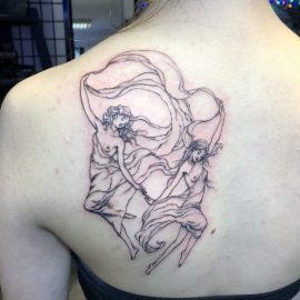 Nymphs tattoo