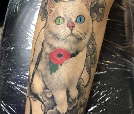 cat tattoo