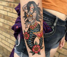 mermaid tattoo