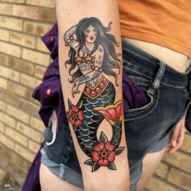 mermaid tattoo