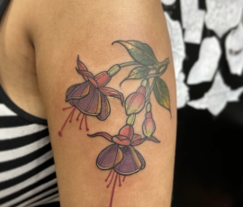 Fuchsia tattoo