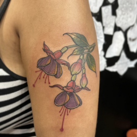 Fuchsia tattoo