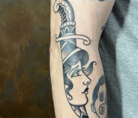 Dagger tattoo