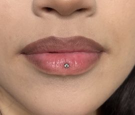 Ashley piercing done at Tiger & Rose Tattoo, London