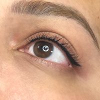 Classic permanent eyeliner tattoo done by Dana Depta Permanent Makeup, London