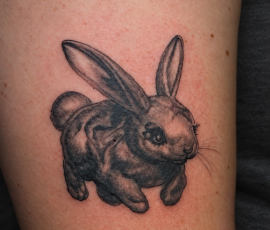 Bunny tattoo
