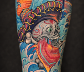Colourful tattoo