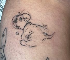 101 Dalmatians pup tattoo