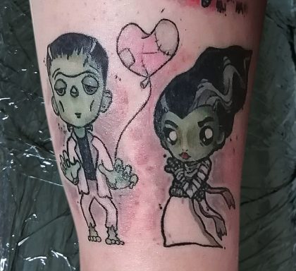 Horror tattoo