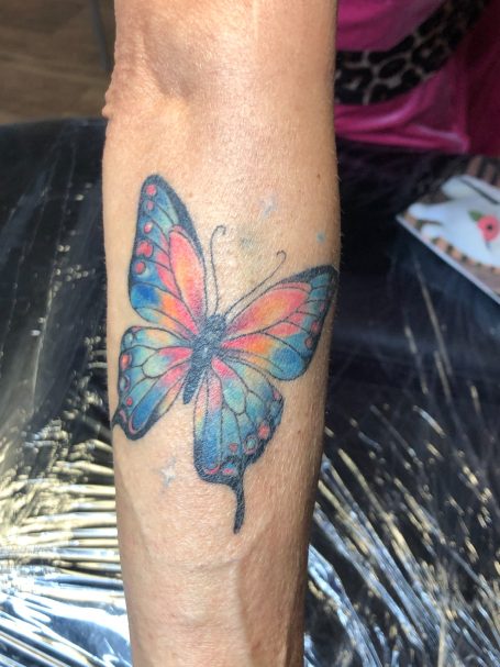 Butterfly tattoo