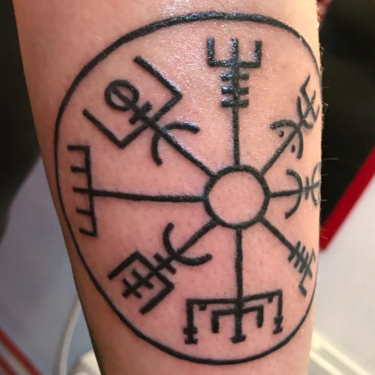 Viking symbol tattoo