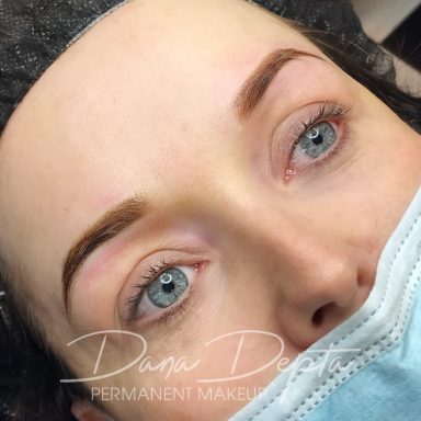 Powder brows done at Tiger and Rose Tattoo, London