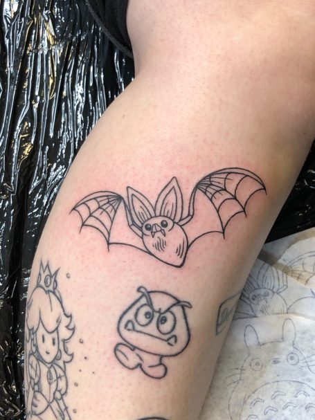 Bat tattoo